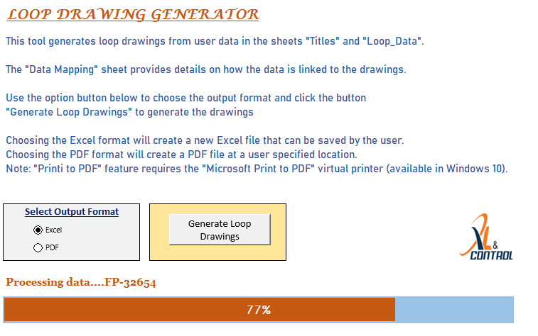 Loop Drawing Generator