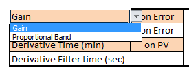 PID Loop Simulator Proportiona Action