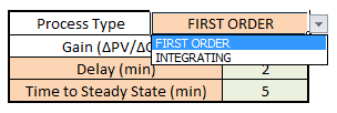 PID Loop Simulator - Process Entries